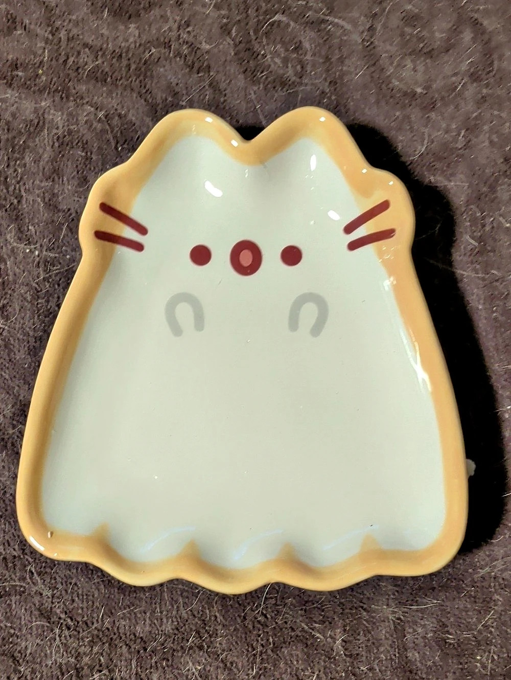 Pusheen Boosheen Candy Dish Orange & Green